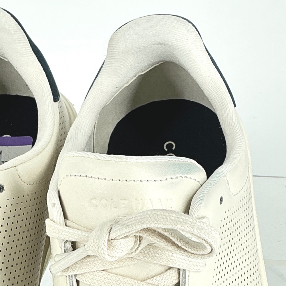 Cole Haan Grand Crosscourt Mens Size 9 Birch Perforated Leather Low Top Sneakers - Picture 16 of 16